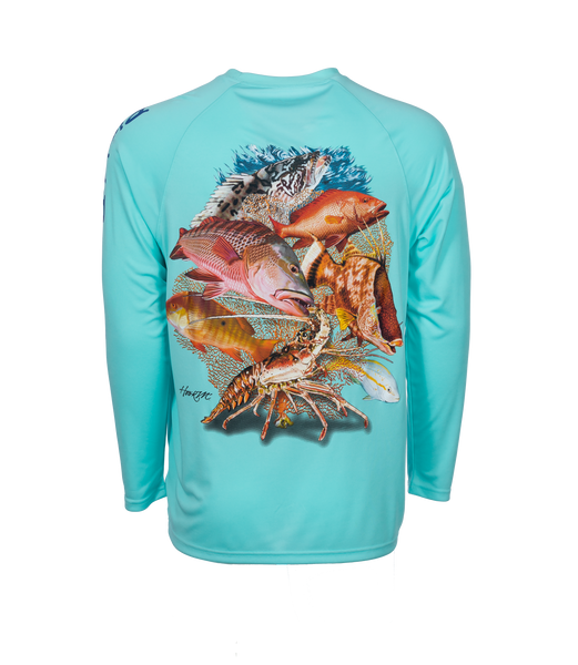 Bimini Bay Outfitters Men's Large Pullover Polyester Fishing