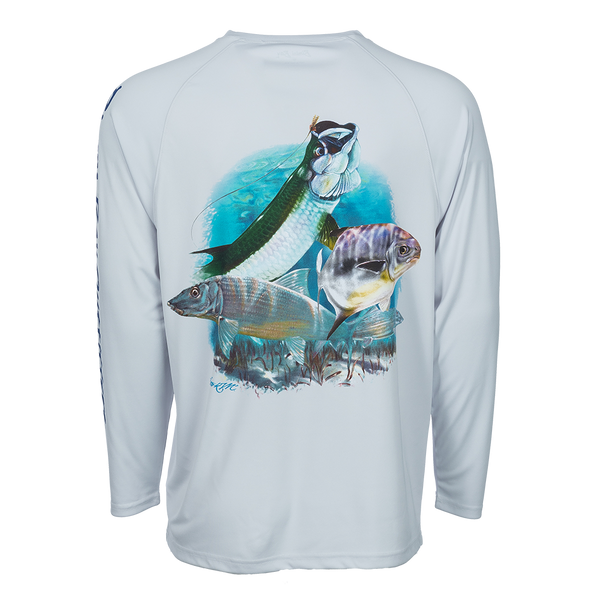 Penn Dolphinfish XXXL Long Sleeve Tournament Fishing Shirt - Dye