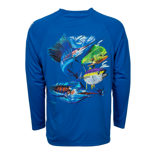 goin coastal, Shirts, Goin Coastal Long Sleeve Fishing Shirt